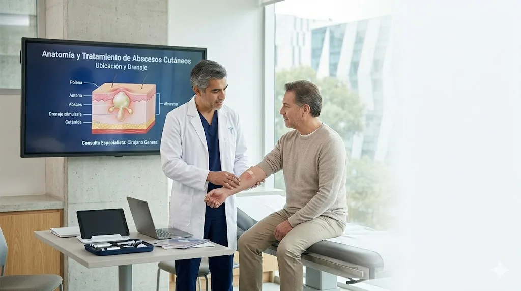 ¿Qué médico trata los abscesos?