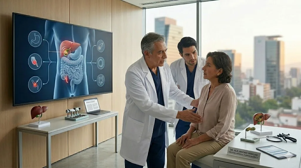 ¿Qué médico trata la colecistitis?